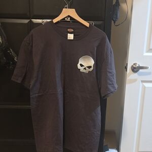 Harley-Davidson Charcoal Skull Tee